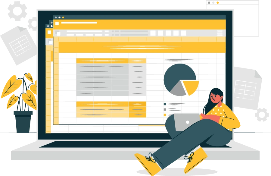 FixMySheet-Services-Dashboard Customizable dashboard for streamlined spreadsheet management and real-time data tracking at FixMySheet.