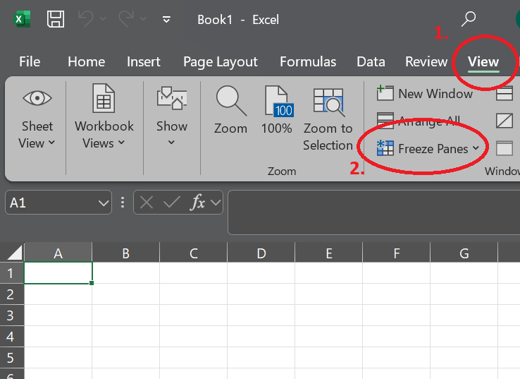 Freeze-Panes-in-Excel-Free-Tip-1 Excel and Google Sheets Tips - How to Freeze Panes in Microsoft Excel